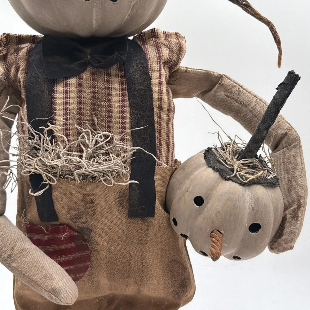 Primitive Folk Art Winter Doll 23